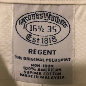 Brooks Brothers Regent fit dress shirt.